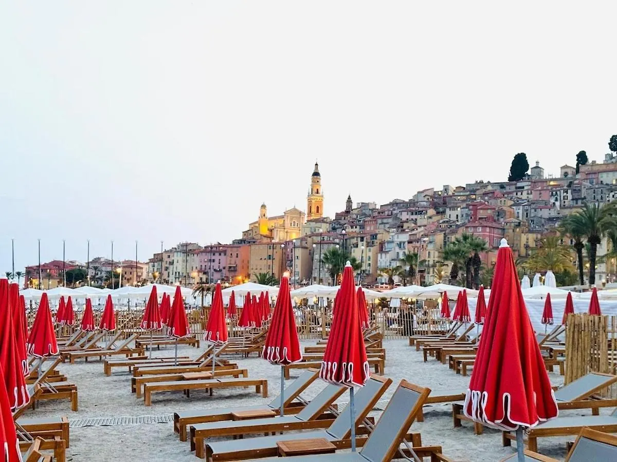 Berkeley, Studio, Terrasse, Vue Mer, Parking, Clim Menton 0*,  France