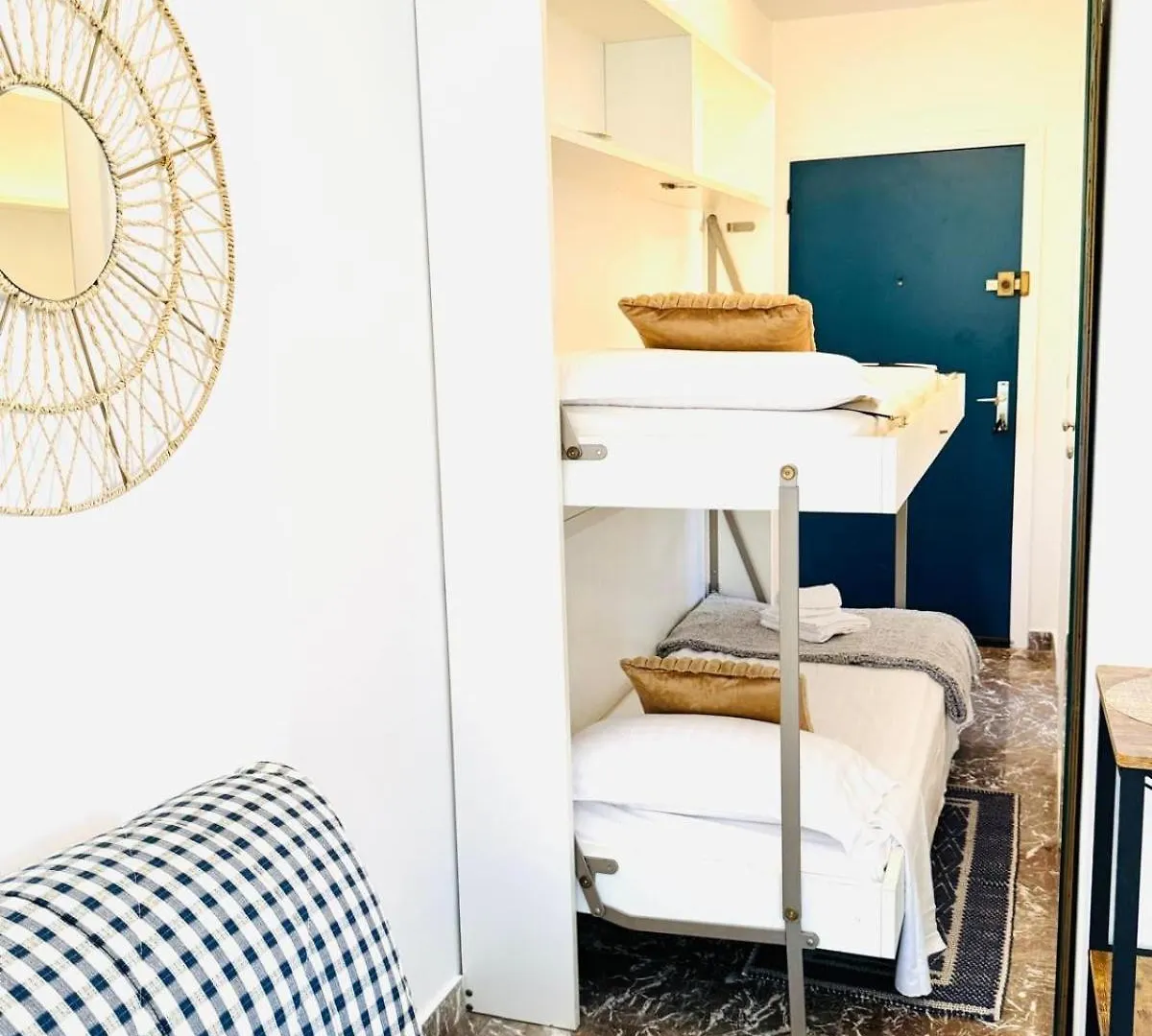 Berkeley, Studio, Terrasse, Vue Mer, Parking, Clim Menton